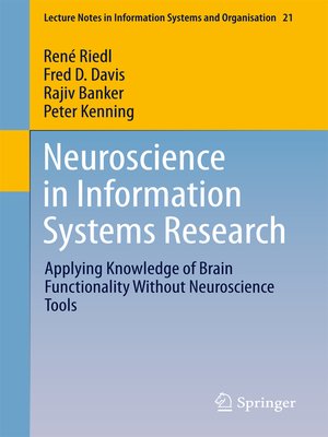 cover image of Neuroscience in Information Systems Research